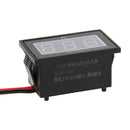 V40D 2 Wires Green Light Display Mini Waterproof IPX4 Digital Voltage Meter, Measure Voltage: DC 15-120V