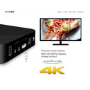 MXQ 4K Full HD Media Player RK3229 Quad Core KODI Android 7.1 TV Box with Remote Control, RAM: 1GB, ROM: 8GB, Support HDMI, WiFi, Miracast, DLNA(Black)