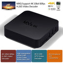 MXQ 4K Full HD Media Player RK3229 Quad Core KODI Android 7.1 TV Box with Remote Control, RAM: 1GB, ROM: 8GB, Support HDMI, WiFi, Miracast, DLNA(Black)
