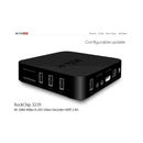 MXQ 4K Full HD Media Player RK3229 Quad Core KODI Android 7.1 TV Box with Remote Control, RAM: 1GB, ROM: 8GB, Support HDMI, WiFi, Miracast, DLNA(Black)