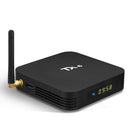 TX6 4K UHD Smart TV Box with Remote Controller, Android 7.1 Allwinner H6 Quad Core ARM Cortex-A53 1.5 GHz, 4GB+32GB, Support Dual Band WiFi & HDMI & RJ45 & TF Card & SPDIF(Black)