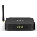 TX6 4K UHD Smart TV Box with Remote Controller, Android 7.1 Allwinner H6 Quad Core ARM Cortex-A53 1.5 GHz, 4GB+32GB, Support Dual Band WiFi & HDMI & RJ45 & TF Card & SPDIF(Black)