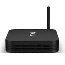TX6 4K UHD Smart TV Box with Remote Controller, Android 7.1 Allwinner H6 Quad Core ARM Cortex-A53 1.5 GHz, 4GB+32GB, Support Dual Band WiFi & HDMI & RJ45 & TF Card & SPDIF(Black)