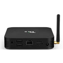 TX6 4K UHD Smart TV Box with Remote Controller, Android 7.1 Allwinner H6 Quad Core ARM Cortex-A53 1.5 GHz, 4GB+32GB, Support Dual Band WiFi & HDMI & RJ45 & TF Card & SPDIF(Black)