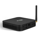 TX6 4K UHD Smart TV Box with Remote Controller, Android 7.1 Allwinner H6 Quad Core ARM Cortex-A53 1.5 GHz, 4GB+32GB, Support Dual Band WiFi & HDMI & RJ45 & TF Card & SPDIF(Black)