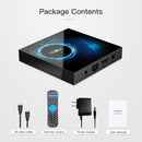T95 6K UHD Smart TV Box with Remote Controller, Android 10.0, H616 Quad-Core Cortex-A53, 4GB + 64GB, Support WiFi / AV / HDMI / RJ45 / USB / TF Card