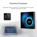 T95 6K UHD Smart TV Box with Remote Controller, Android 10.0, H616 Quad-Core Cortex-A53, 4GB + 64GB, Support WiFi / AV / HDMI / RJ45 / USB / TF Card