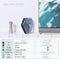 A95X F4 8K UHD Smart TV BOX Android 10.0 Media Player wtih Remote Control, Amlogic S905X4 Quad Core Cortex-A55 up to 2.0GHz, RAM: 4GB, ROM: 128GB, 2.4GHz/5GHz WiFi, Bluetooth, AU Plug(Metallic Blue)