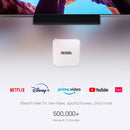 MECOOL KM2 4K Smart TV BOX Android 10.0 Media Player wtih Remote Control, Amlogic S905X2 Quad Core ARM Cortex A55, RAM: 2GB, ROM: 8GB, Support Bluetooth, HDMI, TF Card, US Plug