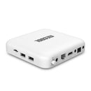MECOOL KM2 4K Smart TV BOX Android 10.0 Media Player wtih Remote Control, Amlogic S905X2 Quad Core ARM Cortex A55, RAM: 2GB, ROM: 8GB, Support Bluetooth, HDMI, TF Card, US Plug
