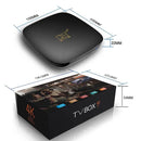 D9 4K Smart TV BOX Android 10.0 Media Player, Amlogic S905L2 up to 1.5GHz, Quad Core ARM Cortex-A53, RAM: 2GB, ROM: 16GB, Support Dual Band WiFi, Bluetooth, Ethernet, AU Plug