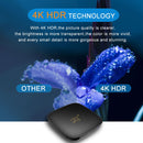 D9 4K Smart TV BOX Android 10.0 Media Player, Amlogic S905L2 up to 1.5GHz, Quad Core ARM Cortex-A53, RAM: 2GB, ROM: 16GB, Support Dual Band WiFi, Bluetooth, Ethernet, EU Plug