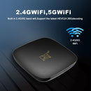 D9 4K Smart TV BOX Android 10.0 Media Player, Amlogic S905L2 up to 1.5GHz, Quad Core ARM Cortex-A53, RAM: 2GB, ROM: 16GB, Support Dual Band WiFi, Bluetooth, Ethernet, EU Plug