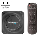 X88 Pro 20 4K Smart TV BOX Android 11.0 Media Player with Infrared Remote Control, RK3566 Quad Core 64bit Cortex-A55 up to 1.8GHz, RAM: 8GB, ROM: 128GB, Support Dual Band WiFi, Bluetooth, Ethernet, US Plug