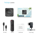 X88 Pro 20 4K Smart TV BOX Android 11.0 Media Player with Infrared Remote Control, RK3566 Quad Core 64bit Cortex-A55 up to 1.8GHz, RAM: 8GB, ROM: 128GB, Support Dual Band WiFi, Bluetooth, Ethernet, US Plug