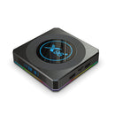 X96 X4 8K Smart TV BOX Android 11.0 Media Player with Remote Control, Amlogic S905X4 Quad Core ARM Cortex A55, RAM: 4GB, ROM: 64GB, Support 100M, Dual Band WiFi, Bluetooth, AU Plug