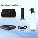 Tanix X4 Android 11 Smart TV Box, Amlogic S905X4 Quad Core, 4GB+32GB, Dual Wifi, BT(EU Plug)