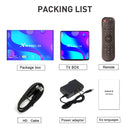 X88 Pro 10 4K Ultra HD Android TV Box with Remote Controller, Android 10.0, RK3318 Quad-Core 64bit Cortex-A53, 2GB+16GB, Support Bluetooth / Dual-Band WiFi / TF Card / USB / AV / Ethernet(AU Plug)