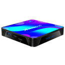 X88 Pro 10 4K Ultra HD Android TV Box with Remote Controller, Android 10.0, RK3318 Quad-Core 64bit Cortex-A53, 2GB+16GB, Support Bluetooth / Dual-Band WiFi / TF Card / USB / AV / Ethernet(US Plug)