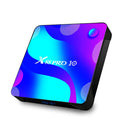 X88 Pro 10 4K Ultra HD Android TV Box with Remote Controller, Android 10.0, RK3318 Quad-Core 64bit Cortex-A53, 4GB+32GB, Support Bluetooth / Dual-Band WiFi / TF Card / USB / AV / Ethernet(AU Plug)