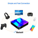 X88 Pro 10 4K Ultra HD Android TV Box with Remote Controller, Android 10.0, RK3318 Quad-Core 64bit Cortex-A53, 4GB+32GB, Support Bluetooth / Dual-Band WiFi / TF Card / USB / AV / Ethernet(AU Plug)