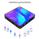 X88 Pro 10 4K Ultra HD Android TV Box with Remote Controller, Android 10.0, RK3318 Quad-Core 64bit Cortex-A53, 4GB+32GB, Support Bluetooth / Dual-Band WiFi / TF Card / USB / AV / Ethernet(AU Plug)