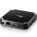 X96 mini 4K*2K UHD Output Smart TV BOX Player with Remote Controller without Wall Mount, Android 7.1.2 Amlogic S905W Quad Core ARM Cortex A53 2GHz, RAM: 1GB, ROM: 8GB, Supports WiFi, HDMI, TF(Black)