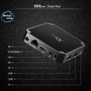 X96 mini 4K*2K UHD Output Smart TV BOX Player with Remote Controller without Wall Mount, Android 7.1.2 Amlogic S905W Quad Core ARM Cortex A53 2GHz, RAM: 2GB, ROM: 16GB, Supports WiFi, HDMI, TF(Black)