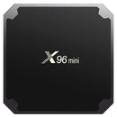 X96 mini 4K*2K UHD Output Smart TV BOX Player with Remote Controller without Wall Mount, Android 7.1.2 Amlogic S905W Quad Core ARM Cortex A53 2GHz, RAM: 2GB, ROM: 16GB, Supports WiFi, HDMI, TF(Black)