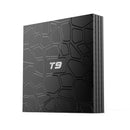 T9 4K HD Smart TV Box,1.5GHz,RK3328,4GB+64GB,Android 8.1, Built in 2.4/5.8G Band Wifi,Support the Latest HEVC Decoding,Support HDMI,Google TV Remote,Lan,3D Moive(Black)
