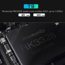 T9 4K HD Smart TV Box,1.5GHz,RK3328,4GB+64GB,Android 8.1, Built in 2.4/5.8G Band Wifi,Support the Latest HEVC Decoding,Support HDMI,Google TV Remote,Lan,3D Moive(Black)