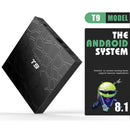 T9 4K HD Smart TV Box,1.5GHz,RK3328,4GB+64GB,Android 8.1, Built in 2.4/5.8G Band Wifi,Support the Latest HEVC Decoding,Support HDMI,Google TV Remote,Lan,3D Moive(Black)