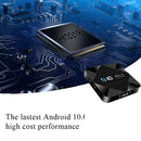 H40 4K Ultra HD Smart TV BOX Android 10.0 Media Player wtih Remote Control, Quad-core, RAM: 4GB, ROM: 64GB(UK Plug)