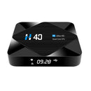 H40 4K Ultra HD Smart TV BOX Android 10.0 Media Player wtih Remote Control, Quad-core, RAM: 4GB, ROM: 64GB(US Plug)