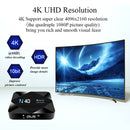H40 4K Ultra HD Smart TV BOX Android 10.0 Media Player wtih Remote Control, Quad-core, RAM: 4GB, ROM: 64GB(US Plug)