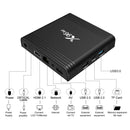 X96 Air 8K Smart TV BOX Android 9.0 Media Player wtih Remote Control, Quad-core Amlogic S905X3, RAM: 4GB, ROM: 32GB, Dual Band WiFi, Bluetooth, EU Plug
