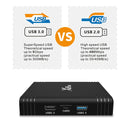 X96 Air 8K Smart TV BOX Android 9.0 Media Player wtih Remote Control, Quad-core Amlogic S905X3, RAM: 4GB, ROM: 32GB, Dual Band WiFi, Bluetooth, EU Plug