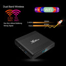 X96 Air 8K Smart TV BOX Android 9.0 Media Player wtih Remote Control, Quad-core Amlogic S905X3, RAM: 4GB, ROM: 32GB, Dual Band WiFi, Bluetooth, UK Plug