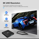 X96 Air 8K Smart TV BOX Android 9.0 Media Player wtih Remote Control, Quad-core Amlogic S905X3, RAM: 4GB, ROM: 32GB, Dual Band WiFi, Bluetooth, US Plug
