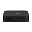 TANIX TX3 4K Smart TV BOX Android 9.0 Media Player wtih Remote Control, Quad Core Amlogic S905X3, RAM: 4GB, ROM: 32GB, 2.4GHz/5GHz WiFi, Bluetooth, UK Plug