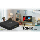 TANIX TX3 4K Smart TV BOX Android 9.0 Media Player wtih Remote Control, Quad Core Amlogic S905X3, RAM: 4GB, ROM: 32GB, 2.4GHz/5GHz WiFi, Bluetooth, US Plug