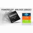 TANIX TX3 4K Smart TV BOX Android 9.0 Media Player wtih Remote Control, Quad Core Amlogic S905X3, RAM: 4GB, ROM: 32GB, 2.4GHz/5GHz WiFi, Bluetooth, US Plug