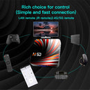 H50 4K Smart TV BOX Android 10.0 Media Player with Remote Control, Quad Core RK3318, RAM: 2GB, ROM: 16GB, 2.4GHz/5GHz WiFi, Bluetooth, AU Plug