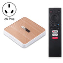 MECOOL KM6 4K Smart TV BOX Android 10.0 Media Player wtih Remote Control, Amlogic S905X4 Quad Core ARM Cortex A55, RAM: 4GB, ROM: 64GB, Support WiFi, Bluetooth, Ethernet, AU Plug