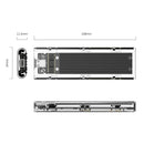 ORICO TCM2-C3 NVMe M.2 SSD Enclosure (10Gbps)(Black)