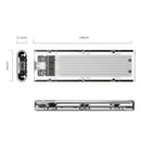 ORICO TCM2-C3 NVMe M.2 SSD Enclosure (10Gbps)(Silver)
