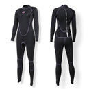 SLINX 1714 3mm Neoprene Super Elastic Warm Long-sleeved Full Body One-piece Wetsuit for Women, Size: XS