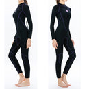 SLINX 1714 3mm Neoprene Super Elastic Warm Long-sleeved Full Body One-piece Wetsuit for Women, Size: XS