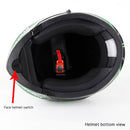 Soman 955 Skyeye Motorcycle Full / Open Face Bluetooth Helmet Headset Full Face, Supports Answer / Hang Up Calls(Matte Black)