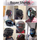 Soman 955 Skyeye Motorcycle Full / Open Face Bluetooth Helmet Headset Full Face, Supports Answer / Hang Up Calls(Matte Black)
